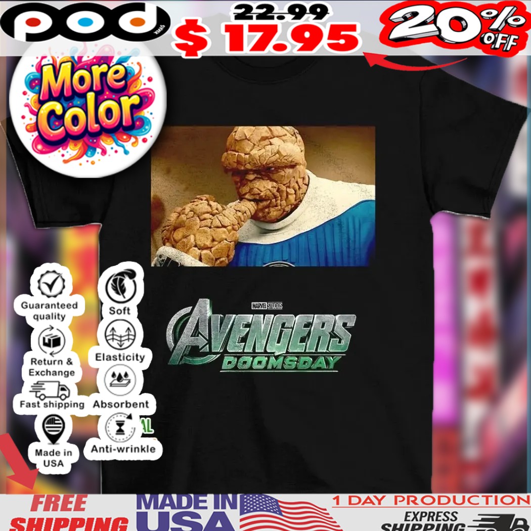 Ben Grimm Marvel Studios Avengers Doomsday Movie Scene Graphic shirt