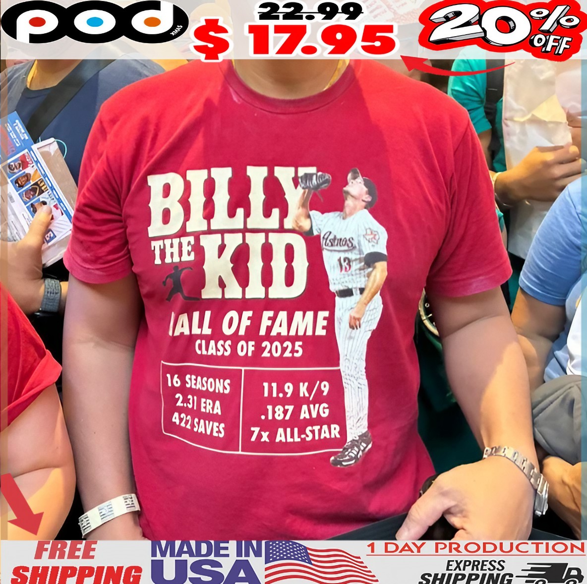 Billy The Kid Hall Of Fame Class Of 2025 T Shirt 1 Billy The Kid Hall Of Fame Class Of 2025 T Shirt