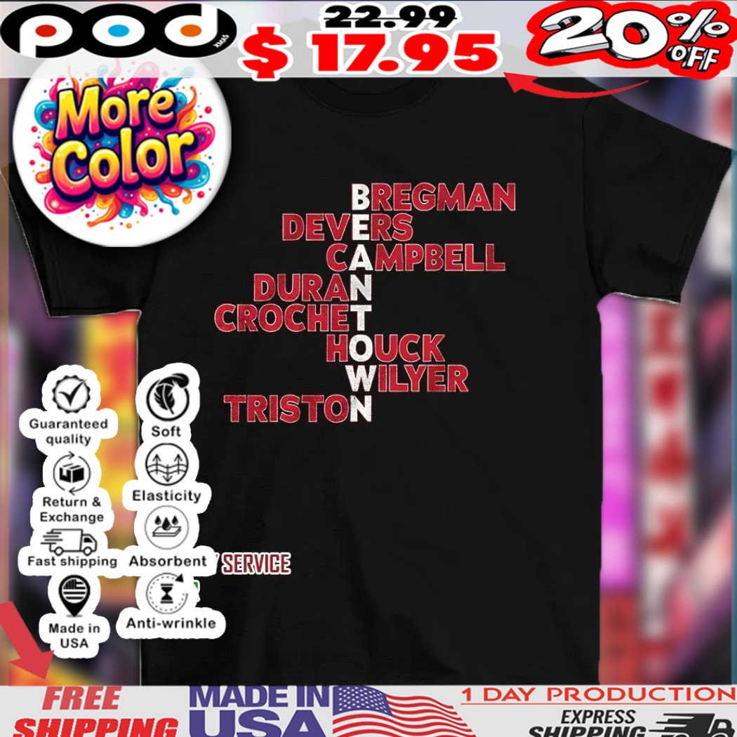 Boston Red Sox beantown names 2025 shirt