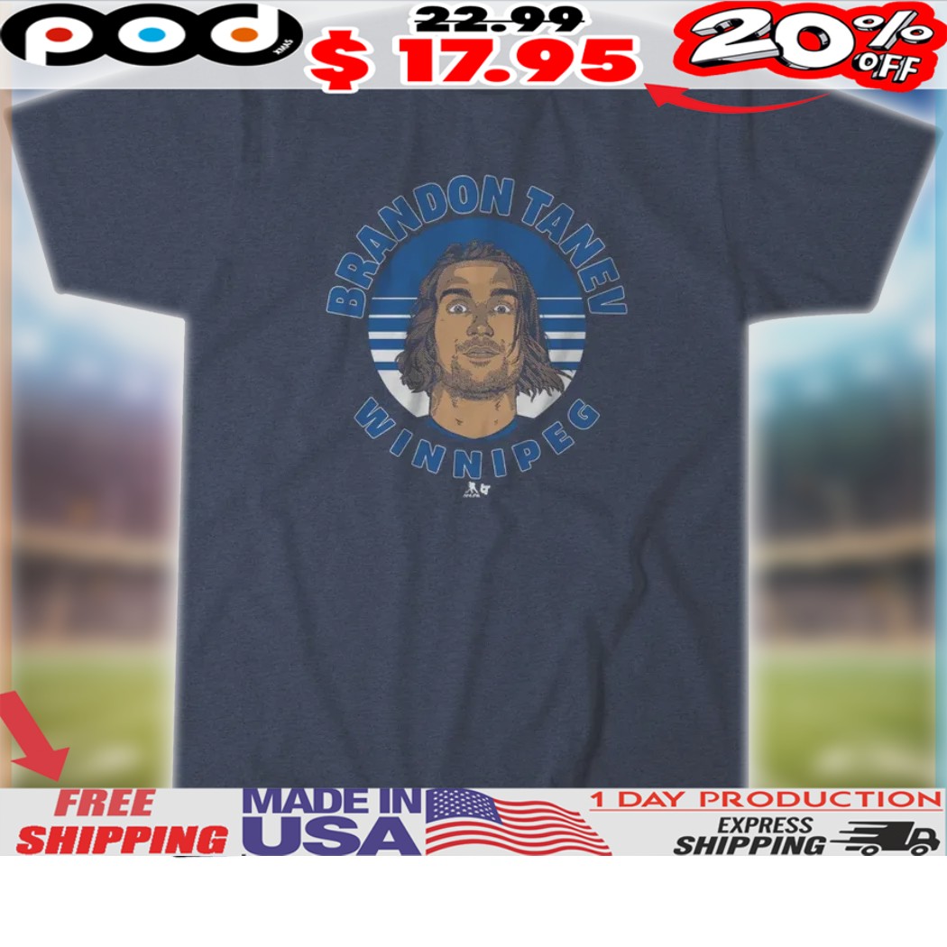 Brandon Tanev Winnipeg Jets Headshot Shirt 1 Brandon Tanev Winnipeg Jets Headshot Shirt