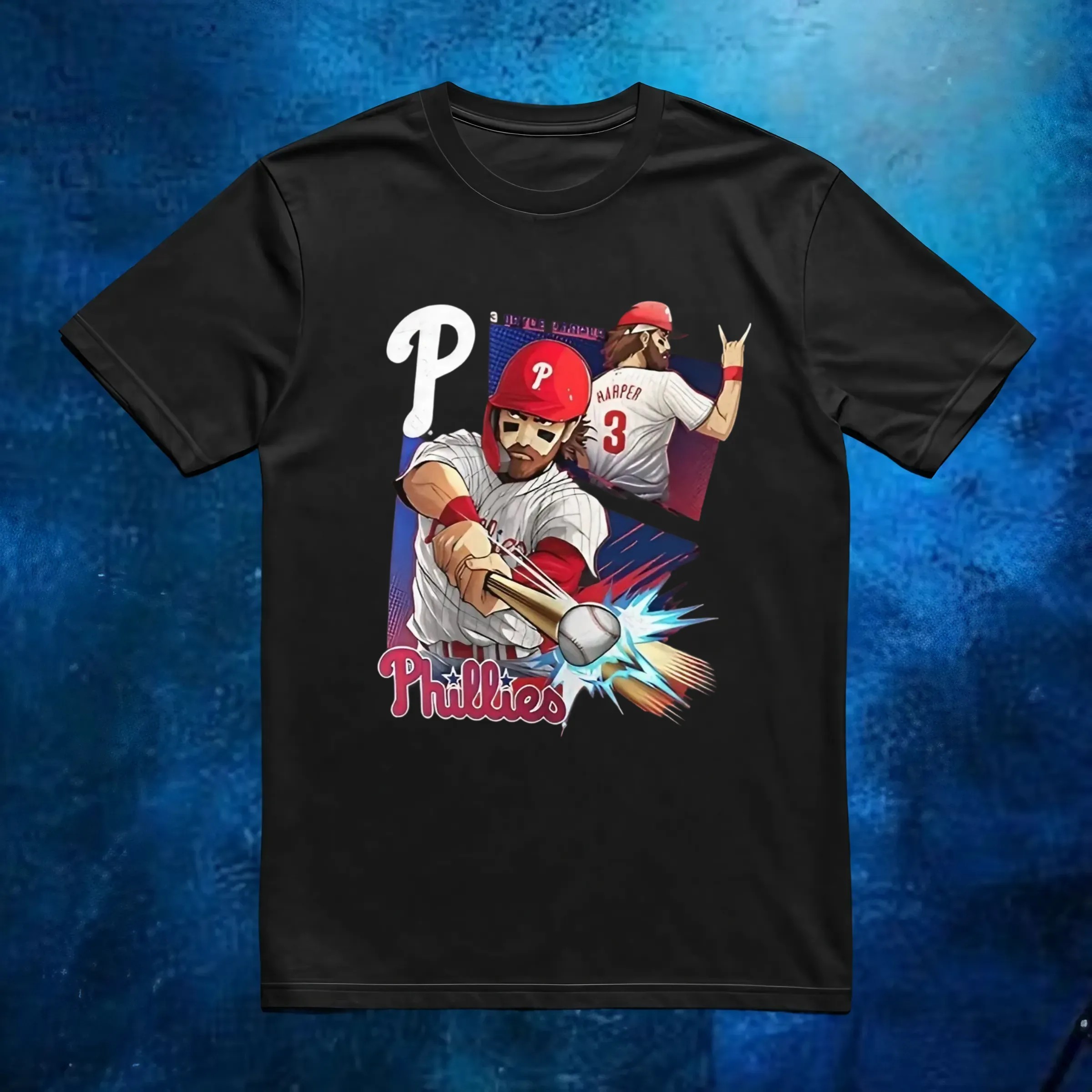 Bryce Harper Philadelphia Phillies Anime Player T Shirt