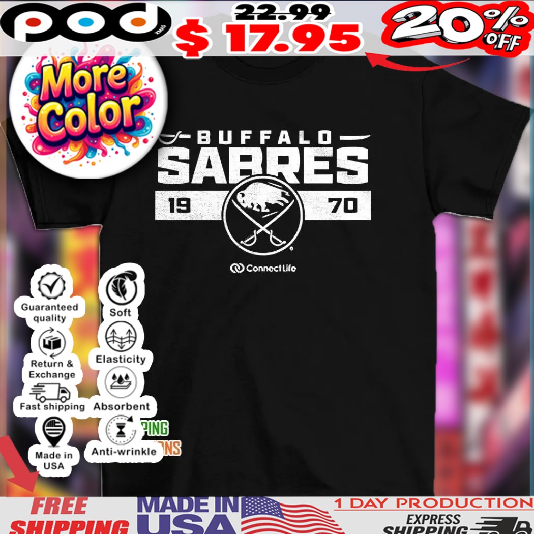 Buffalo Sabres 1970 logo shirt 1 Buffalo Sabres 1970 logo shirt