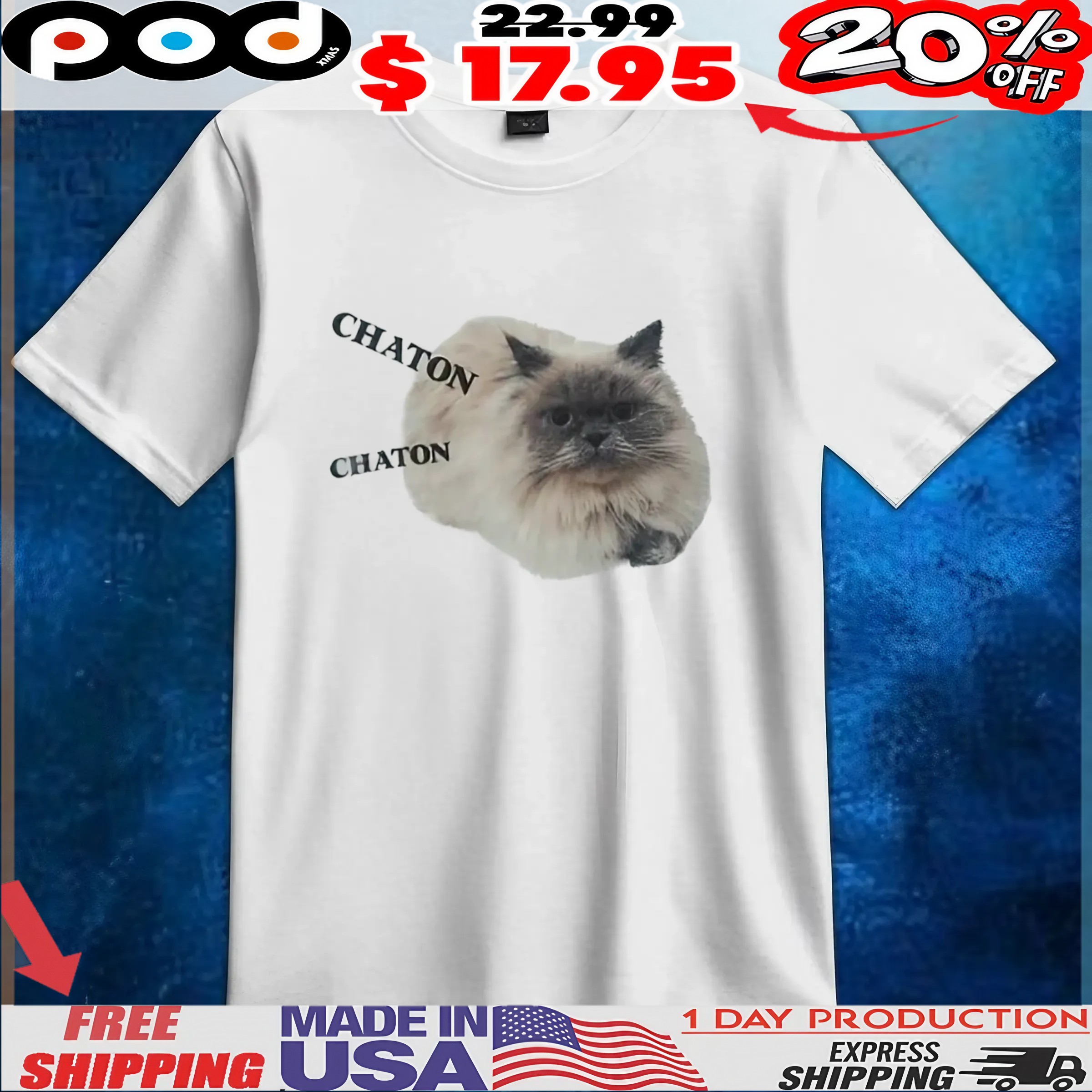 CHATON CHATON Himalaya T Shirt 1 CHATON CHATON Himalaya T Shirt