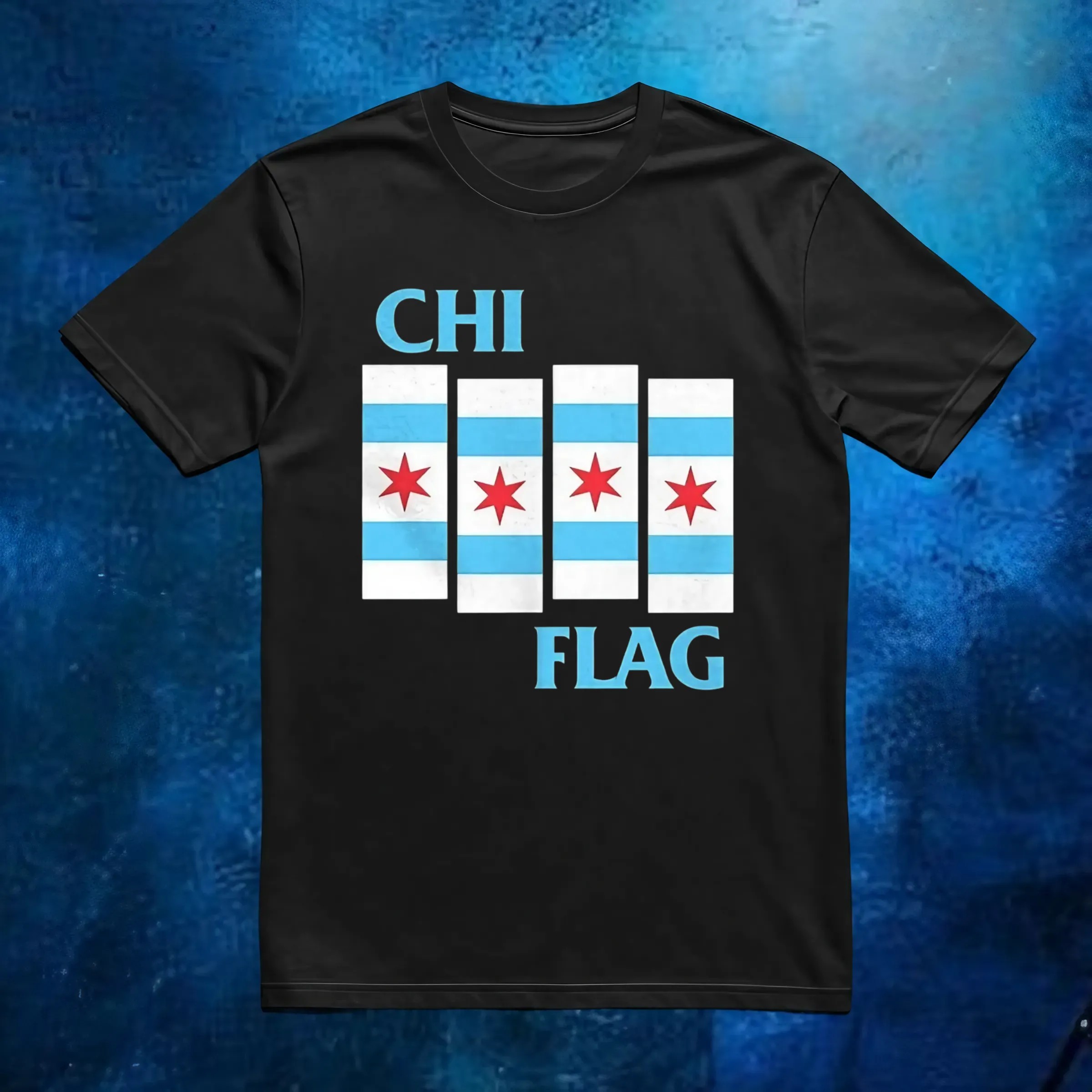 Chi Flag T Shirt 6 Chi Flag T Shirt