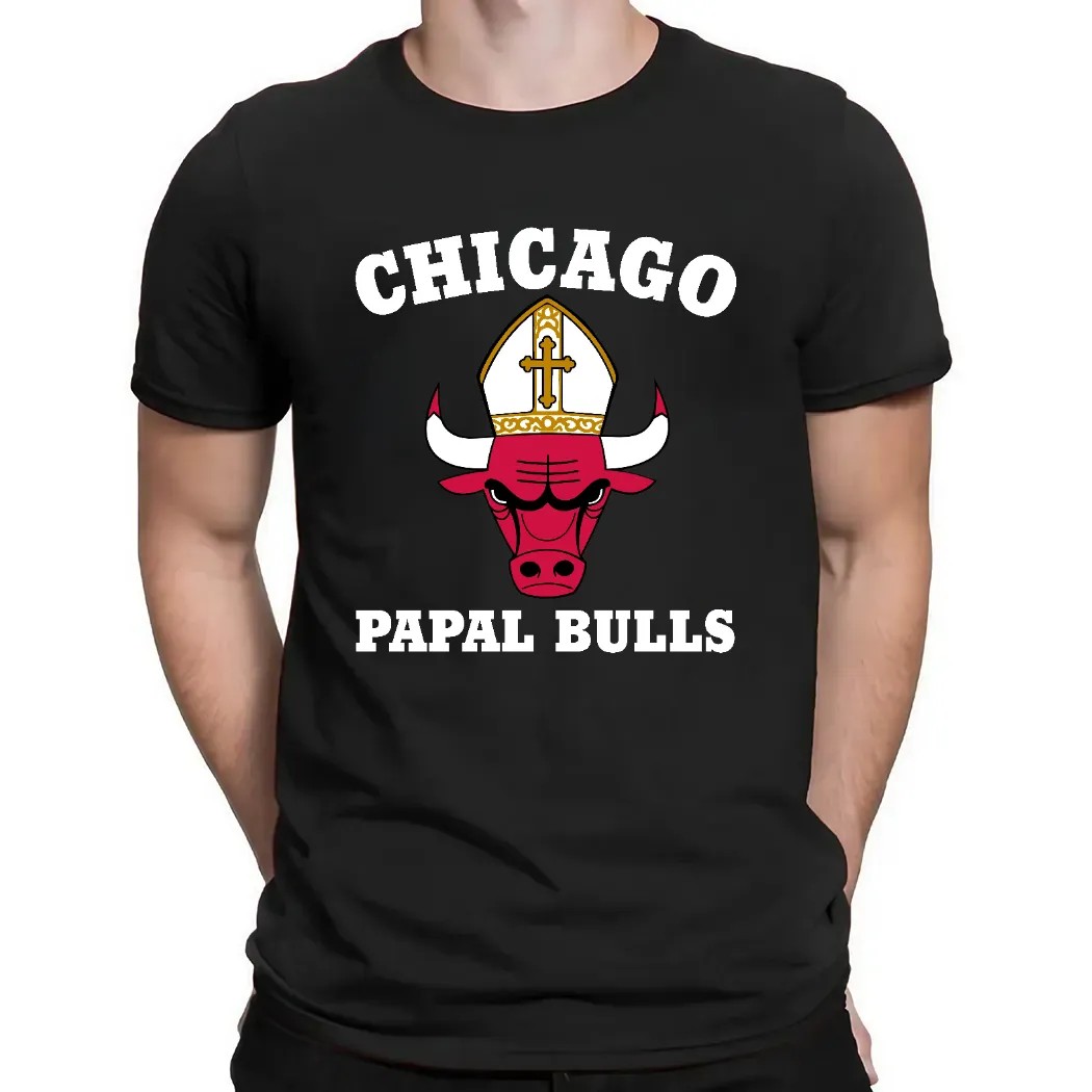 Chicago Papal Bulls Pope Shirt