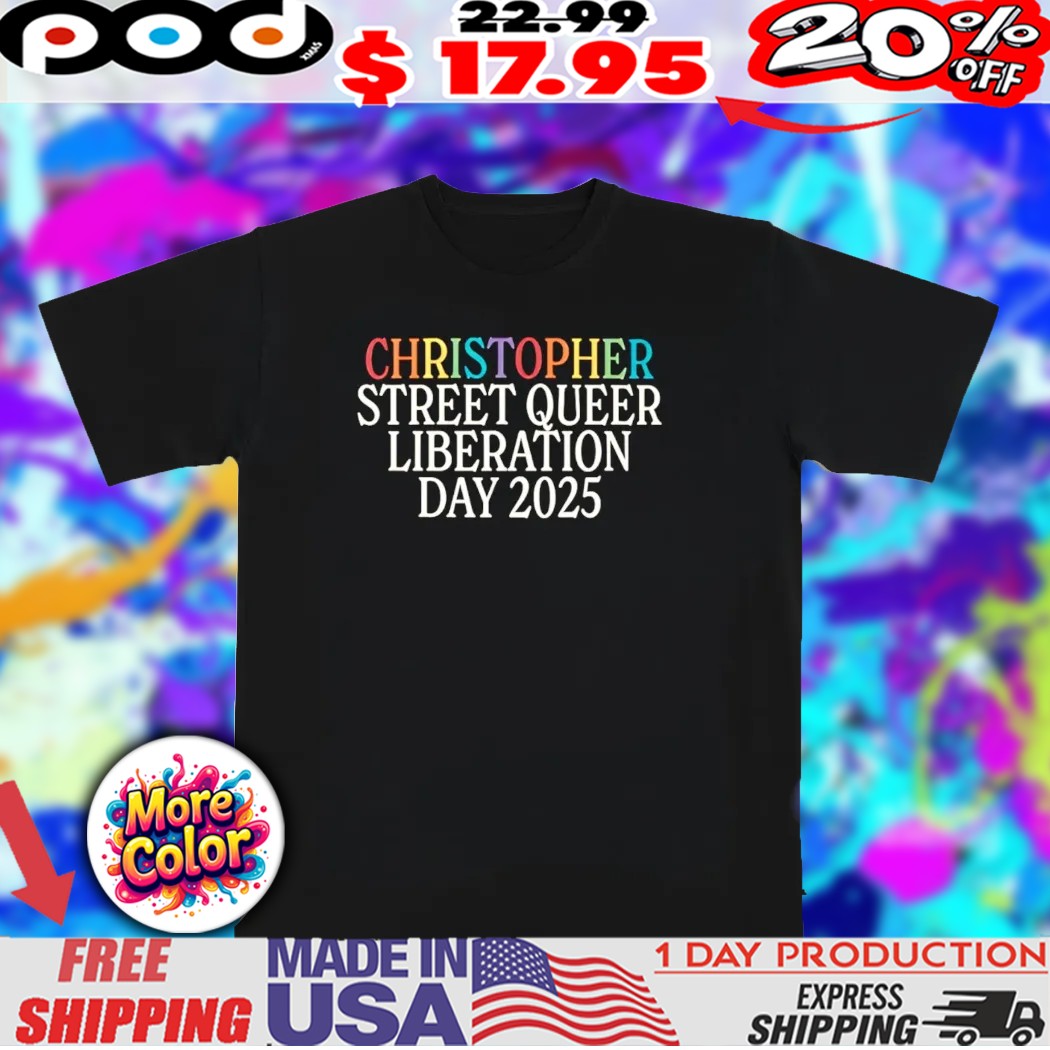Christopher Street Queer Liberation Day 2025 LGBT shirt
