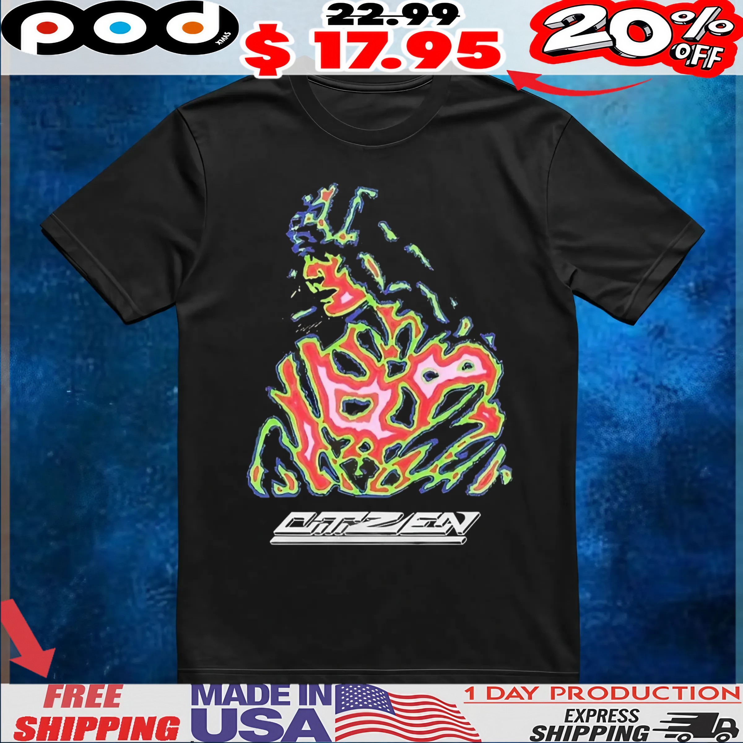 Citizen Cloaked Girl Art T Shirt 6 Citizen Cloaked Girl Art T Shirt