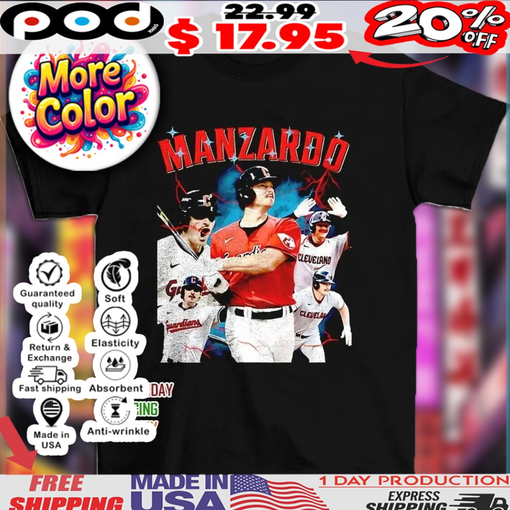 Cleveland Guardians Kyle Manzardo thunder vintage bootleg style shirt
