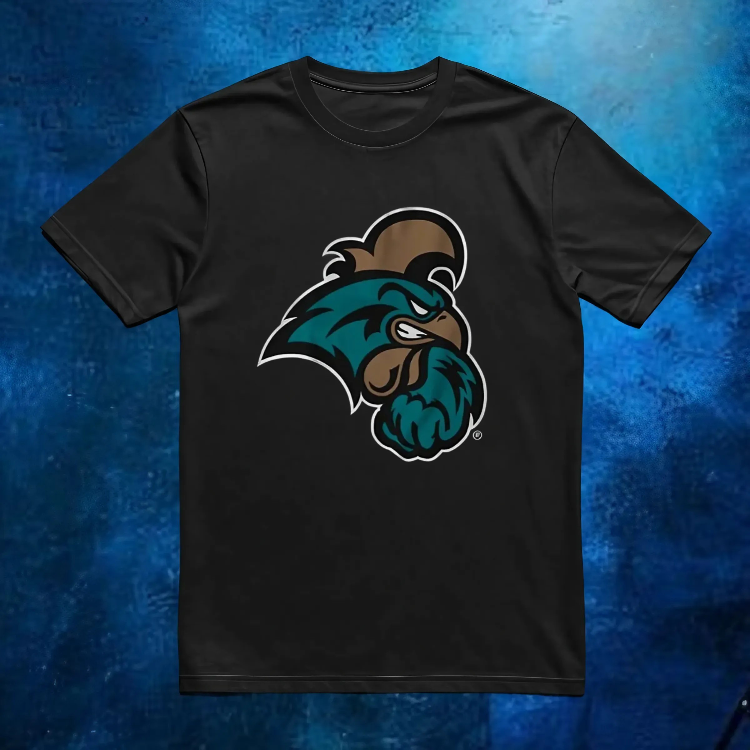 Coastal Carolina Chanticleers Primary Logo T Shirt 6 Coastal Carolina Chanticleers Primary Logo T Shirt