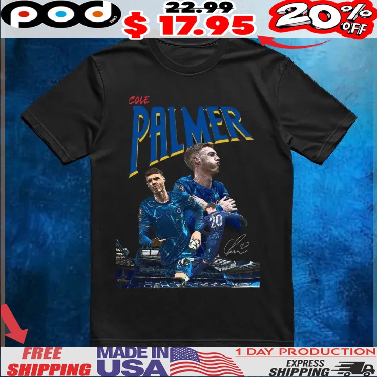 Cole palmer signature collage T Shirt