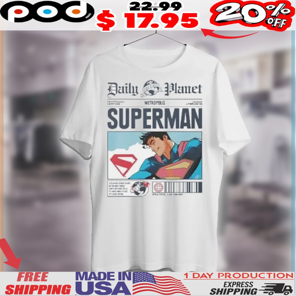 Daily Planet Metropolis Superman Shirt