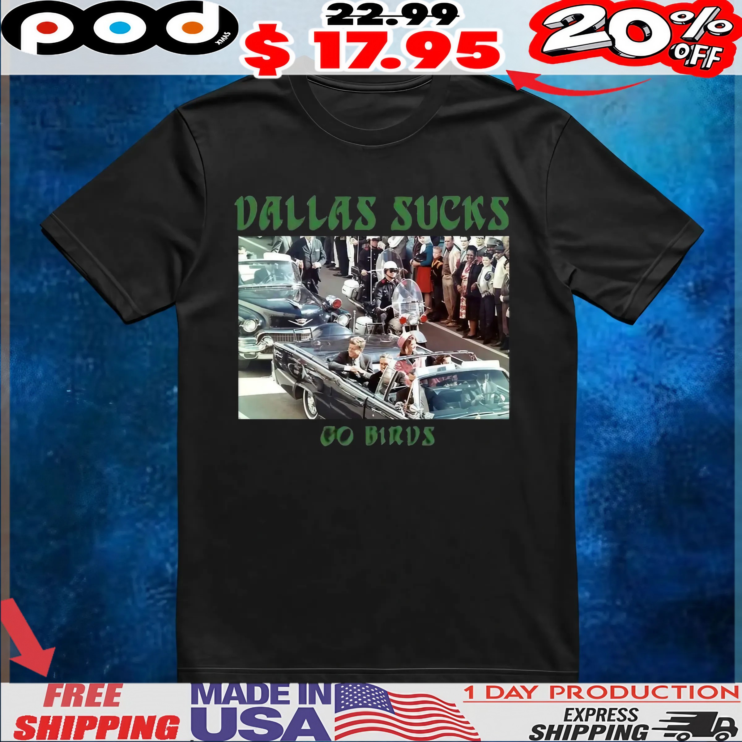 Dallas Sucks Go Birds T Shirt 6 Dallas Sucks Go Birds T Shirt