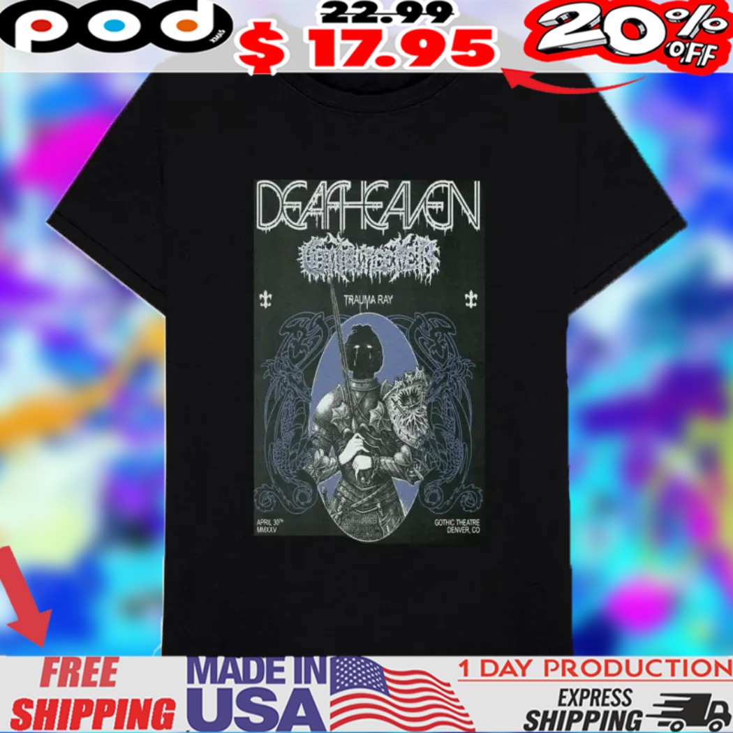 Deafheaven Show April 30 2025 Gothic Theatre, Englewood, CO Vintage Shirt 1 Deafheaven Show April 30 2025 Gothic Theatre, Englewood, CO Vintage Shirt