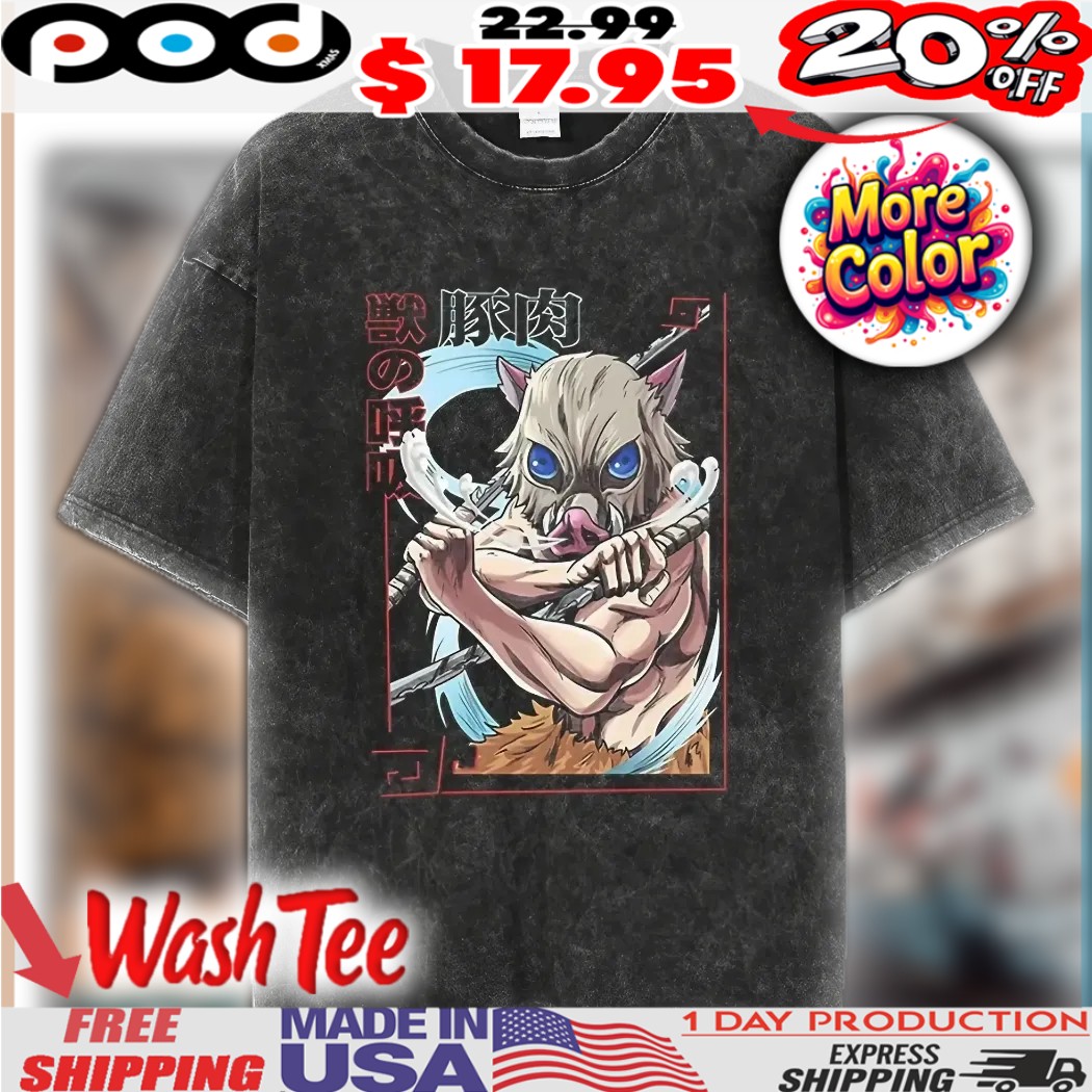 Demon Slayer Inosuke Hashibira Anime Shirt