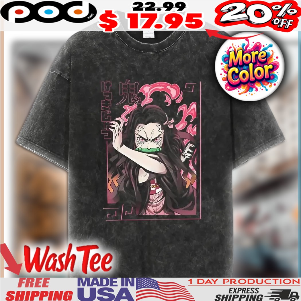 Demon Slayer Kamado Nezuko Anime Shirt