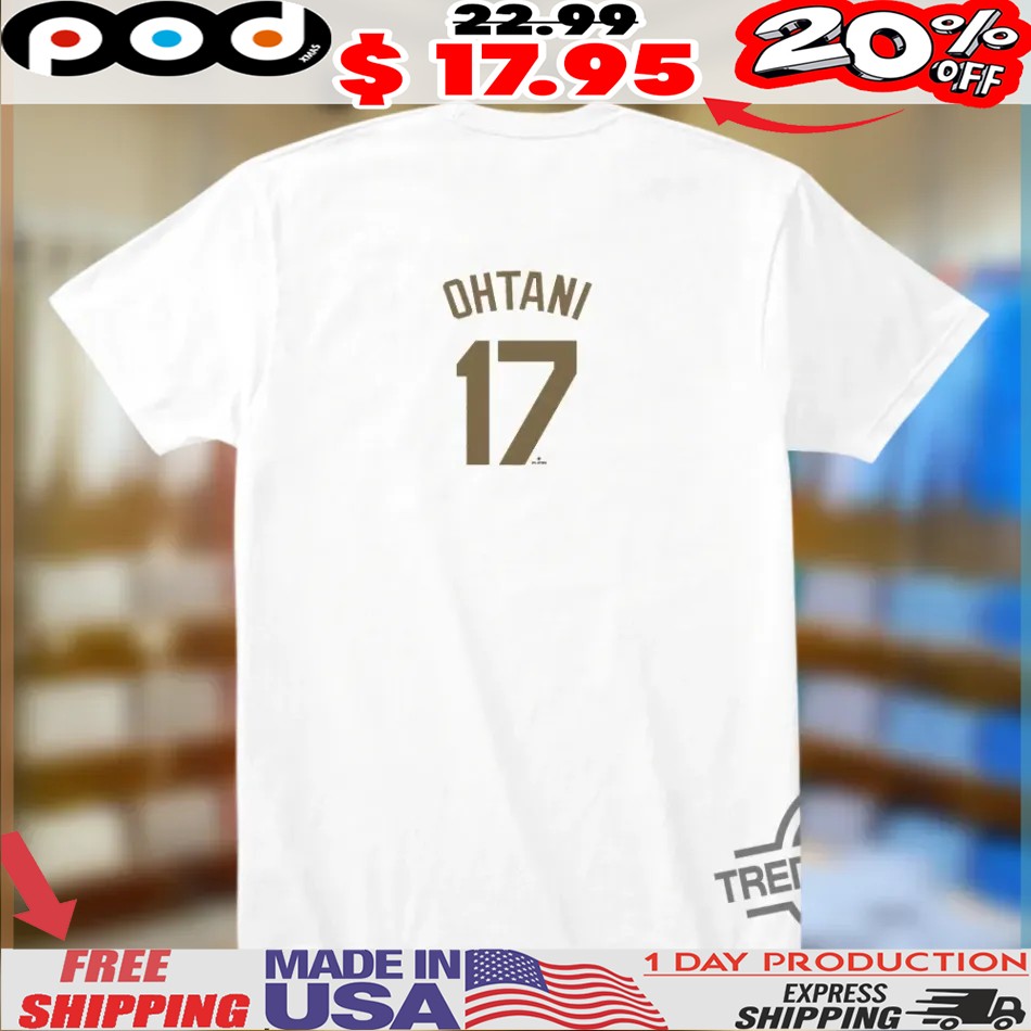Dodgers Shohei Ohtani 17 Shirt