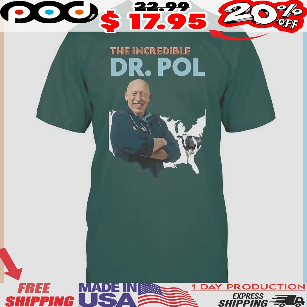Dr Pol smile the incredible shirt
