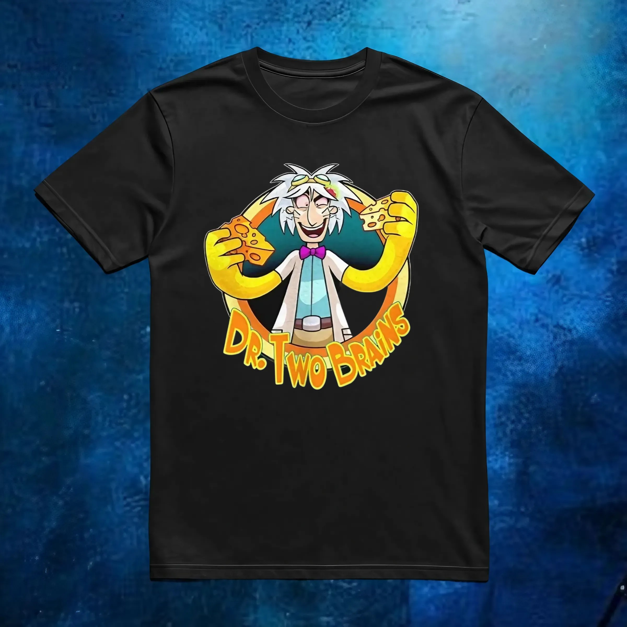 Dr Two Brains Say Cheese T Shirt