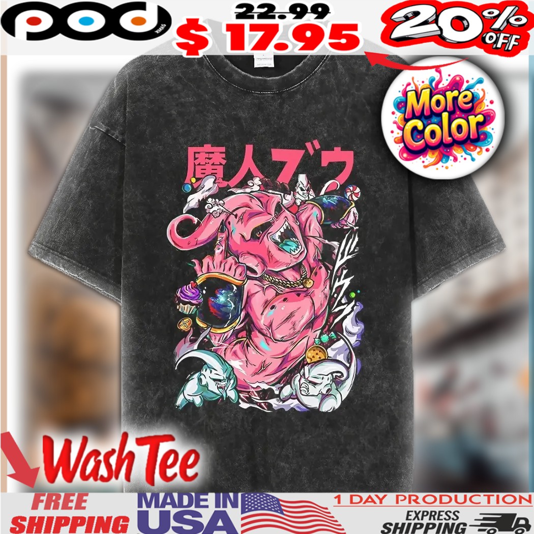 Dragon Ball Majin Buu Anime Shirt