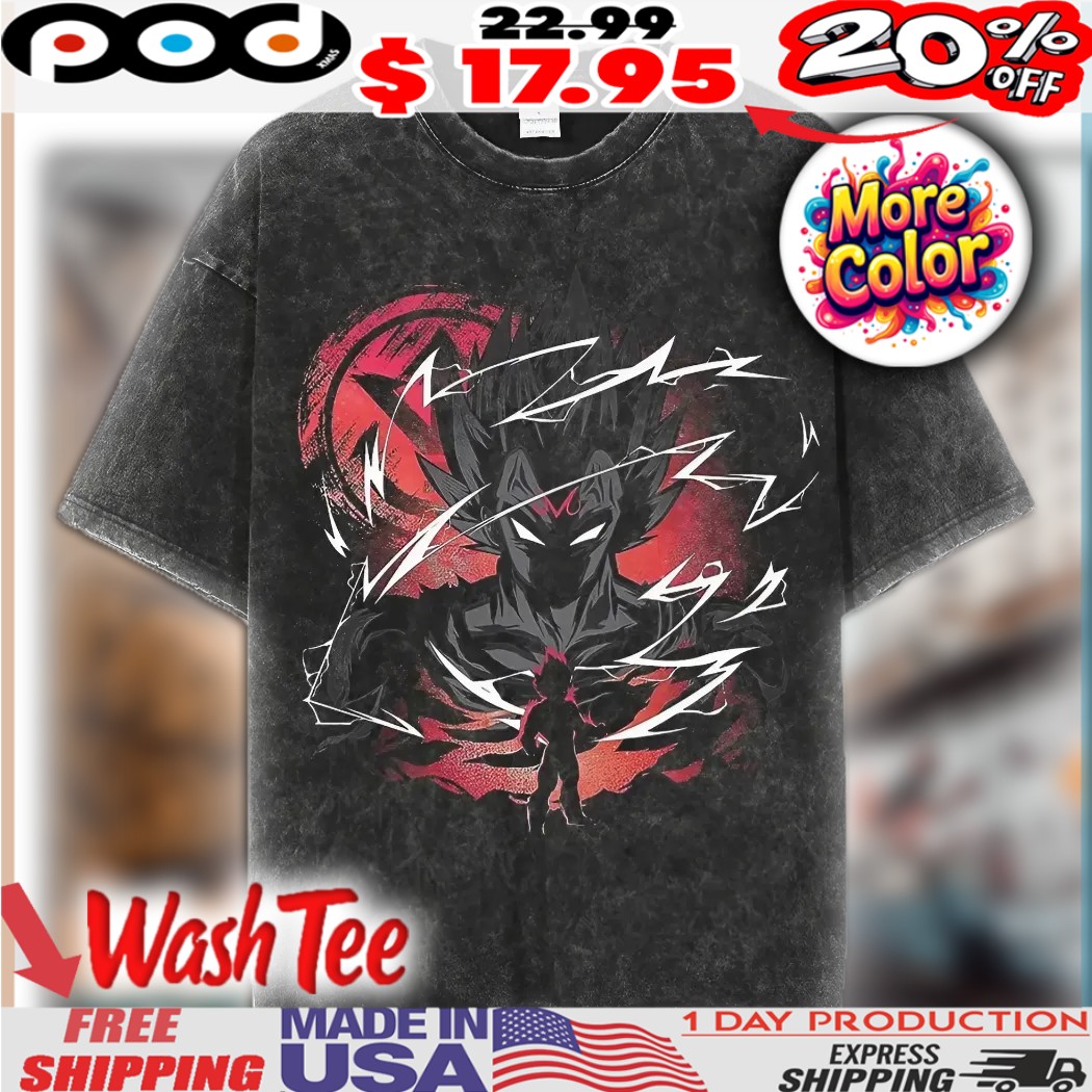 Dragon Ball Majin Vegeta Prince Of Saiyans Anime Shirt