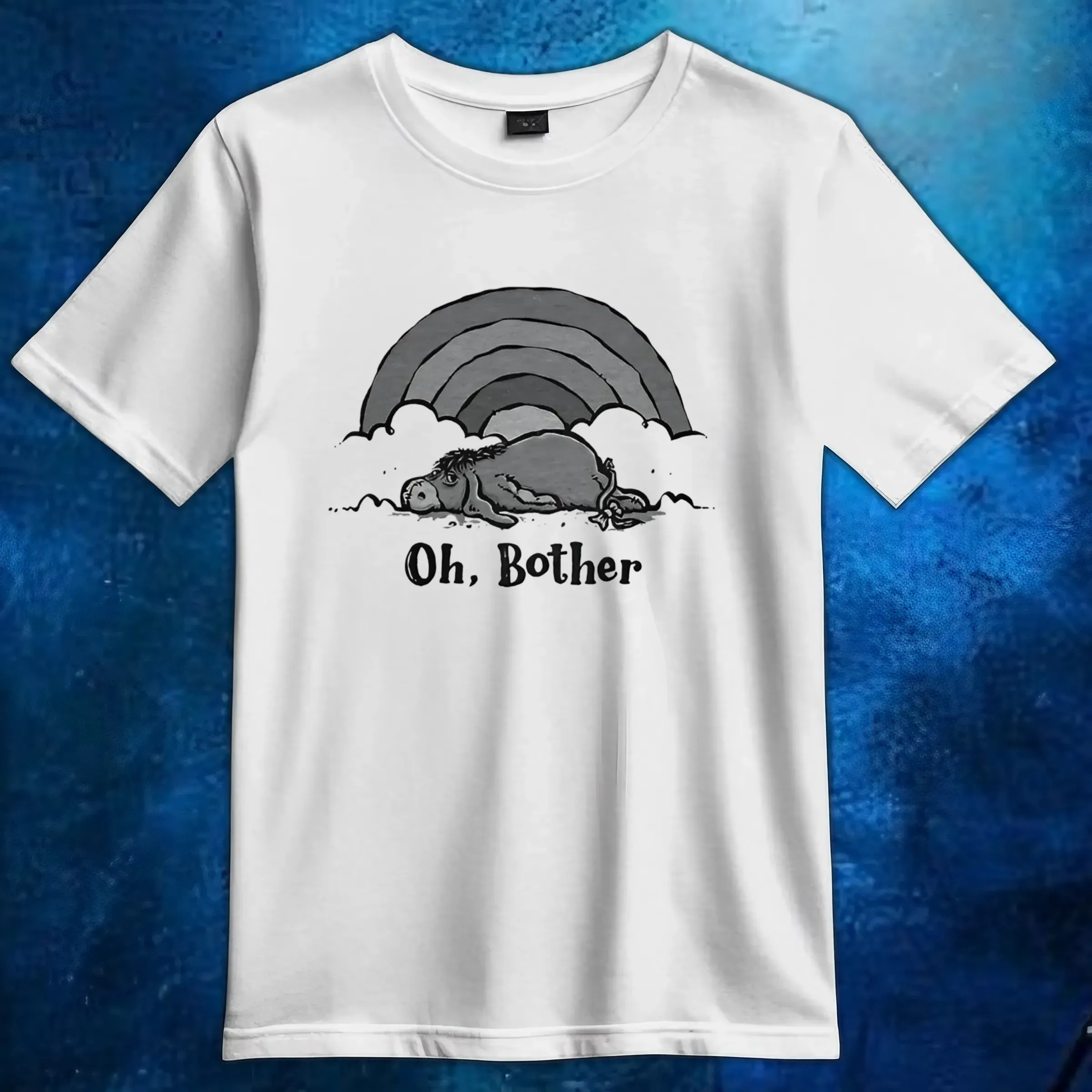 Eeyore grey sky oh bother t shirt 6 Eeyore grey sky oh bother t shirt