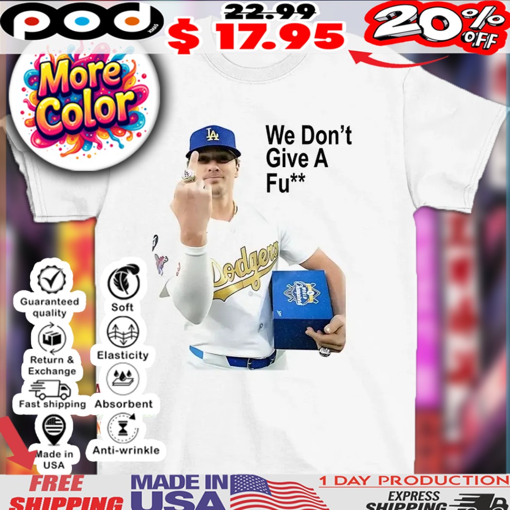 Enrique Hernandez middle finger don’t give a fuck shirt