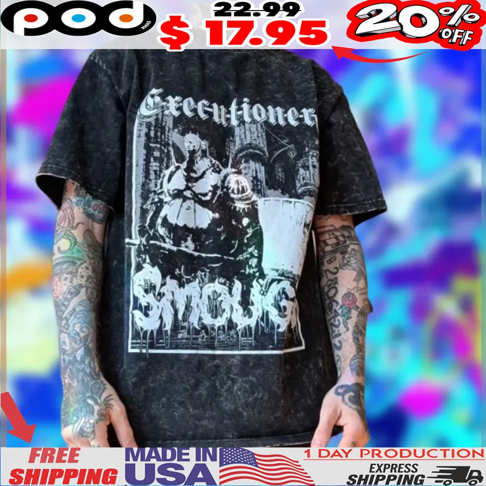 Executioner Smough Gothic Soulsborne Shirt 1 Executioner Smough Gothic Soulsborne Shirt