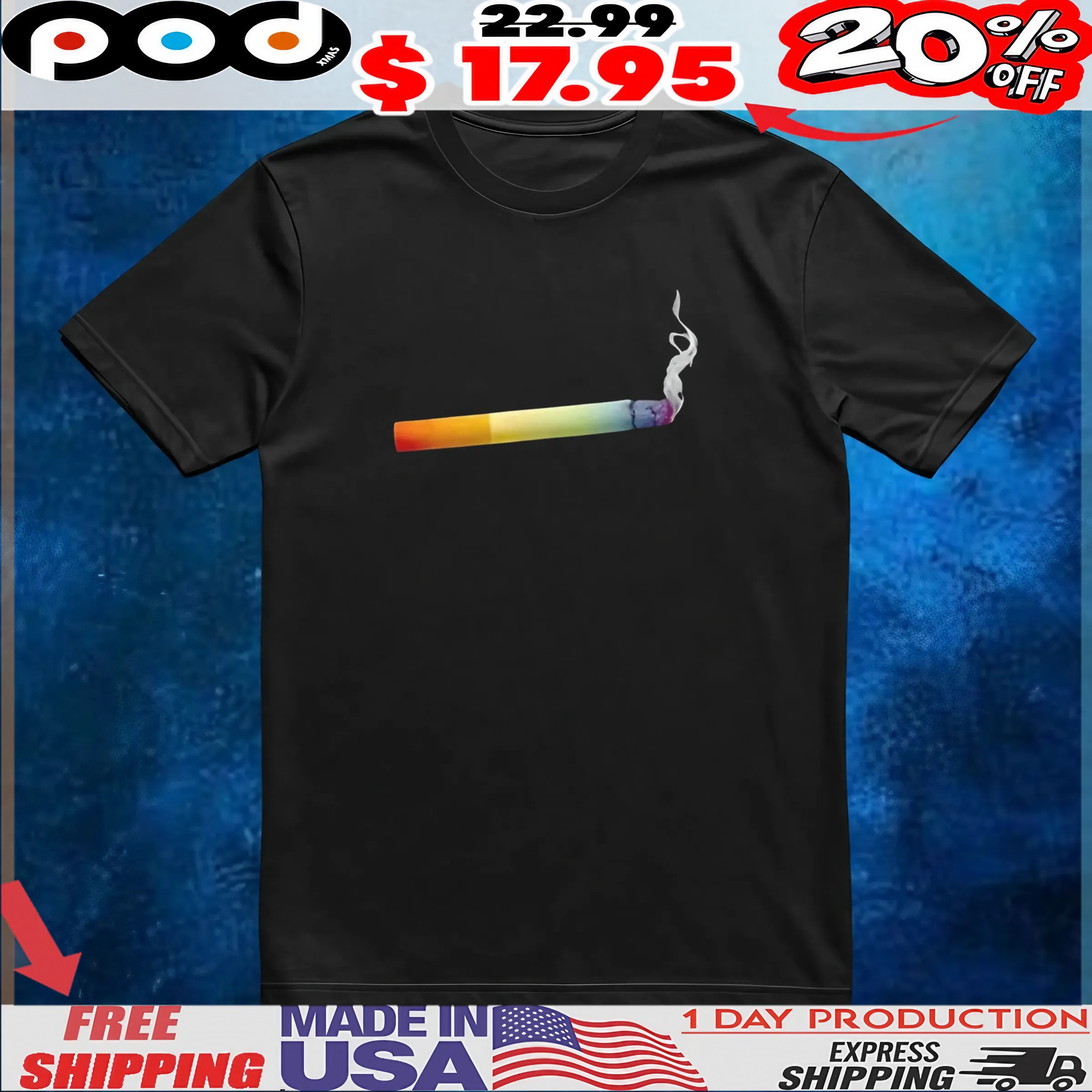 Fag Lgbt Cigarette T Shirt 6 Fag Lgbt Cigarette T Shirt