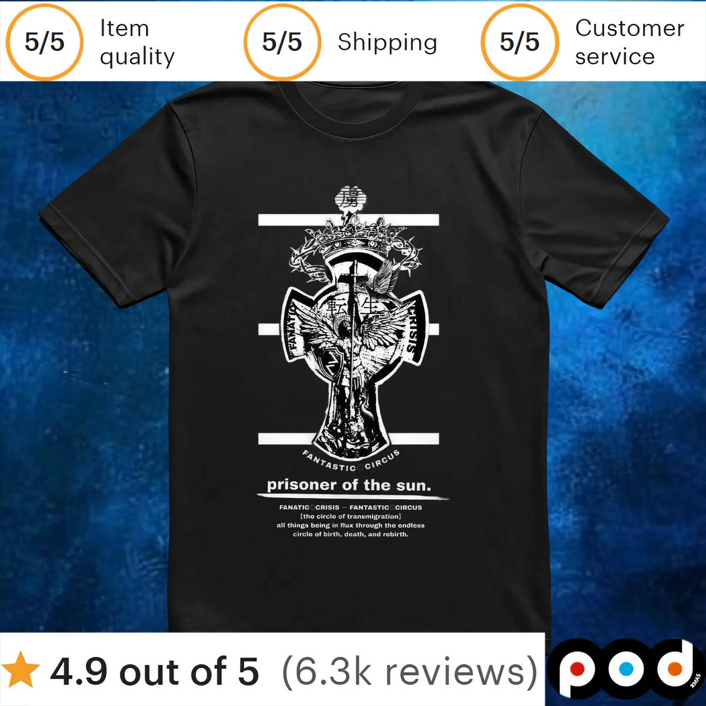 Fantastic Circus Prisoner Of The Sun T Shirt