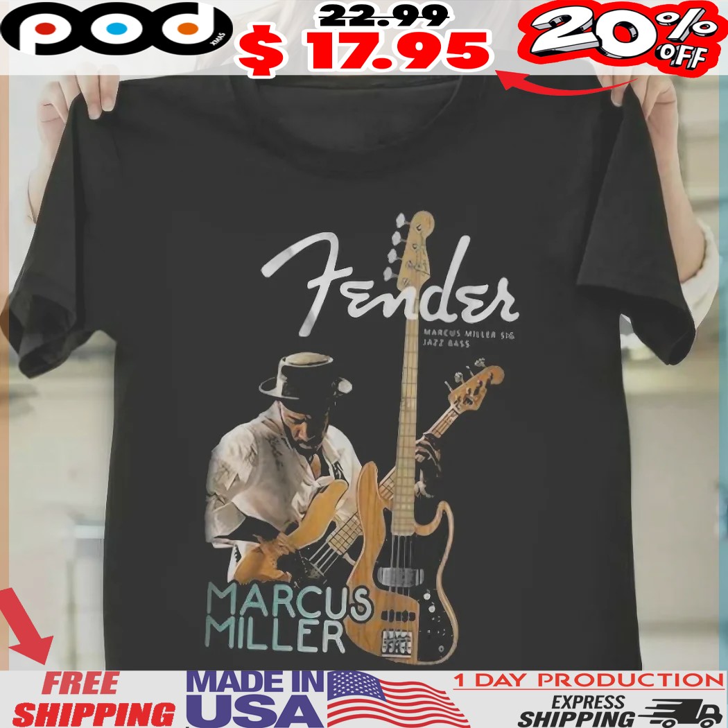 Fender Marcus Miller Sig Jazz Bass Marcus Miller Shirt 1 Fender Marcus Miller Sig Jazz Bass Marcus Miller Shirt