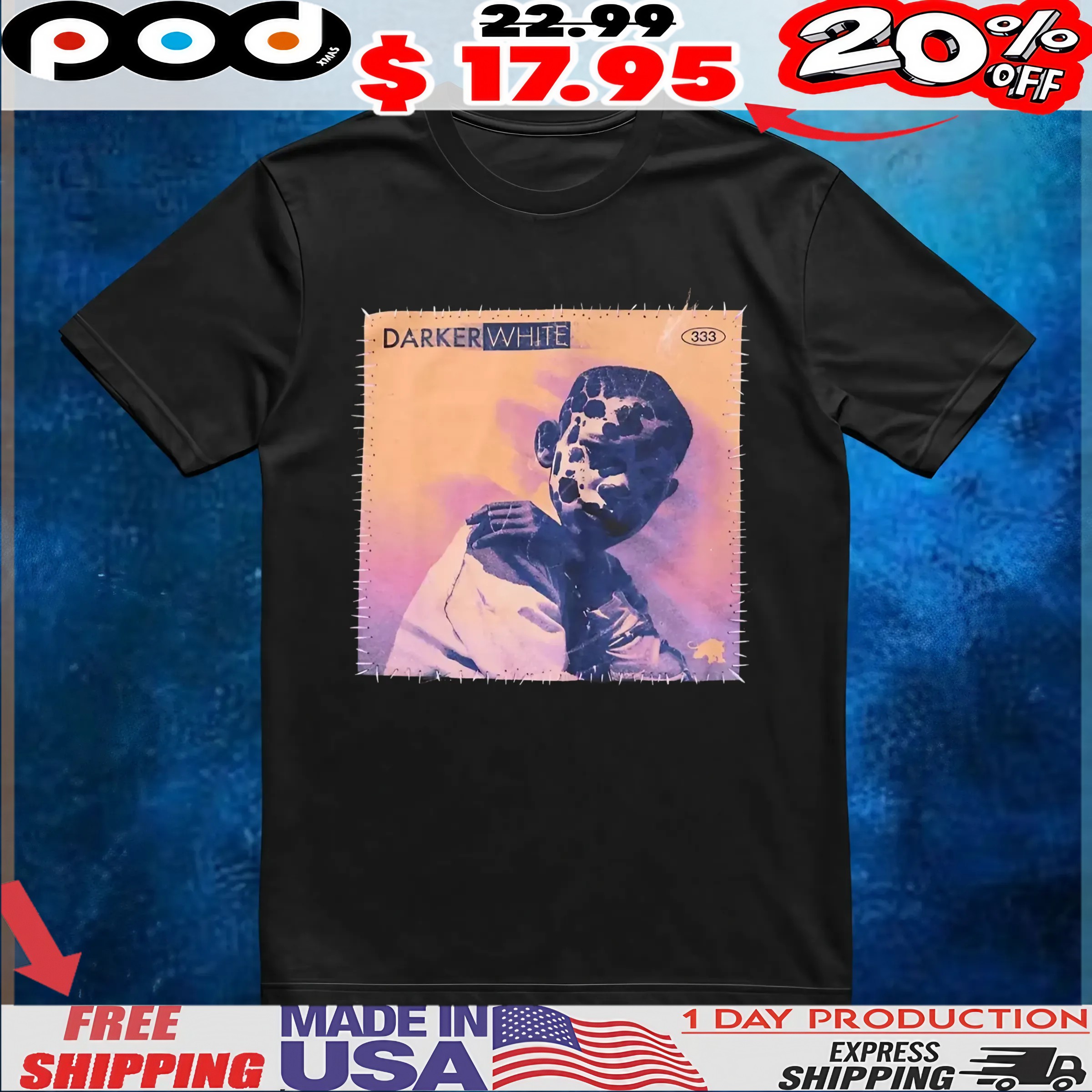 Fever 333 Darker White Album Cover T Shirt 6 Fever 333 Darker White Album Cover T Shirt