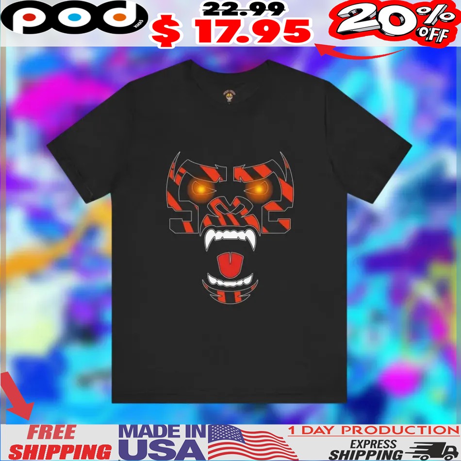 Fierce Jungle Gorilla Graphic Shirt