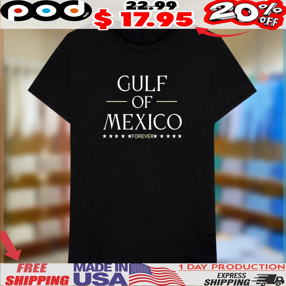 Finn Wearing Gulf Of Mexico Forever Shirt