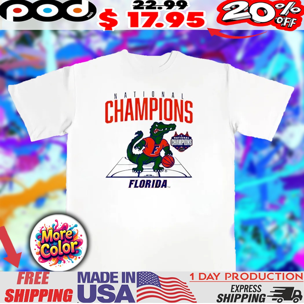 Florida Gators NCAA Champions Mascot 2025 shirt 1 Florida Gators NCAA Champions Mascot 2025 shirt