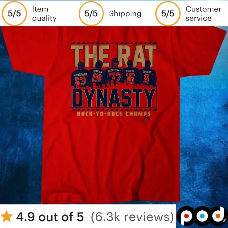 Florida Hockey The Rat Dynasty T Shirt 1 Florida Hockey The Rat Dynasty T Shirt