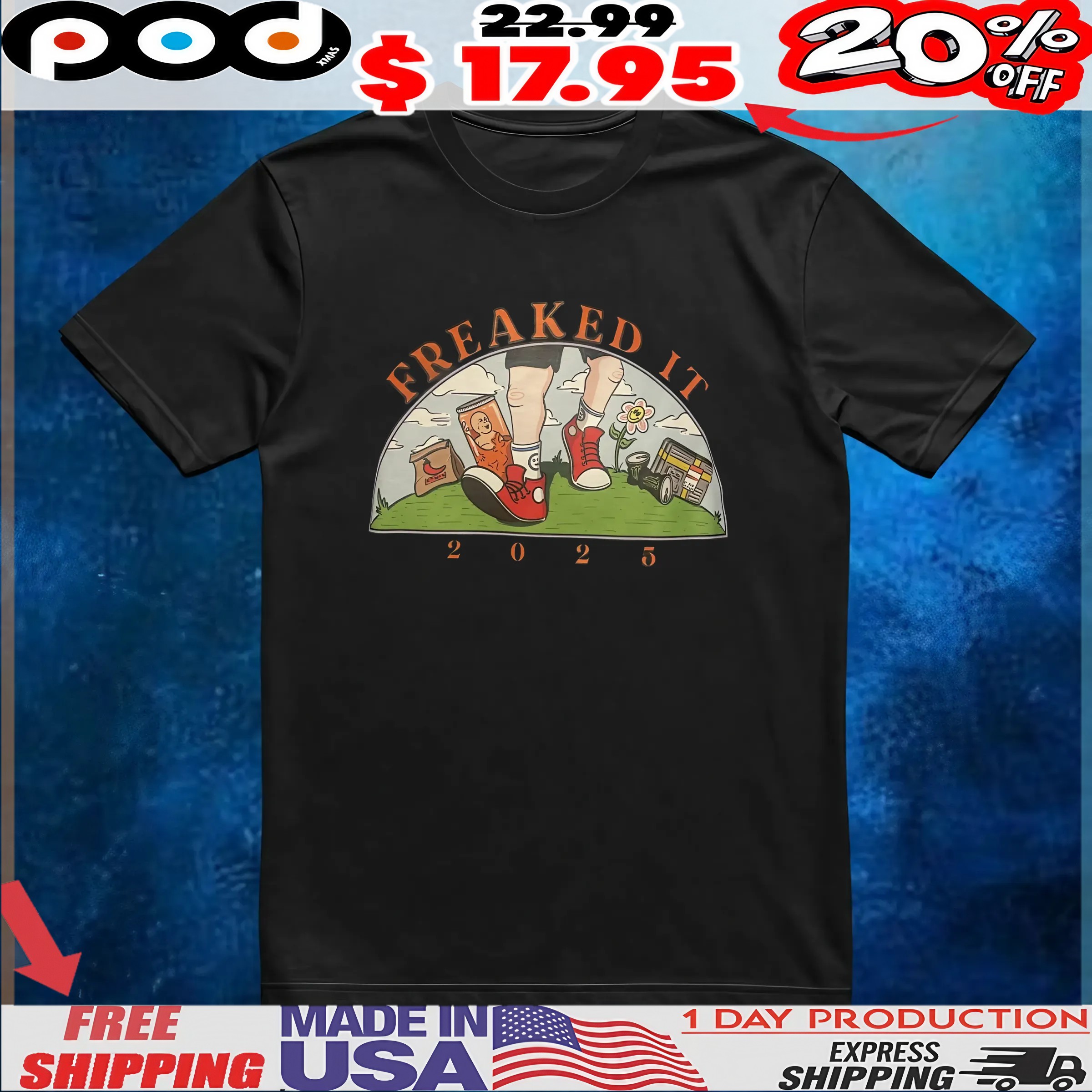 Freaked It 2025 T Shirt 6 Freaked It 2025 T Shirt