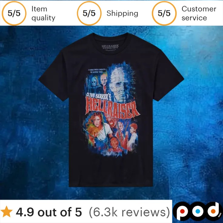 Fright Rags Hellraiser Collage T Shirt