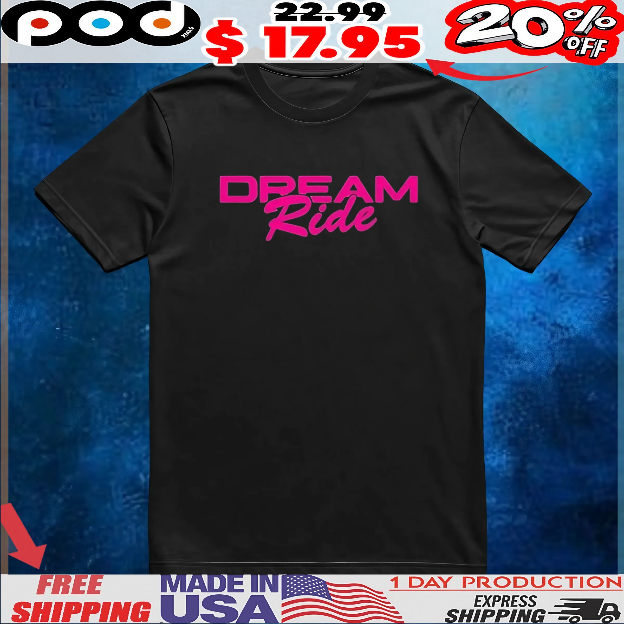 G Flip Dream Ride T shirt 6 G Flip Dream Ride T shirt