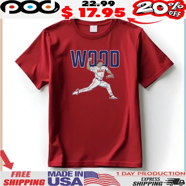 Gage Wood Ace Pose T Shirt 1 Gage Wood Ace Pose T Shirt