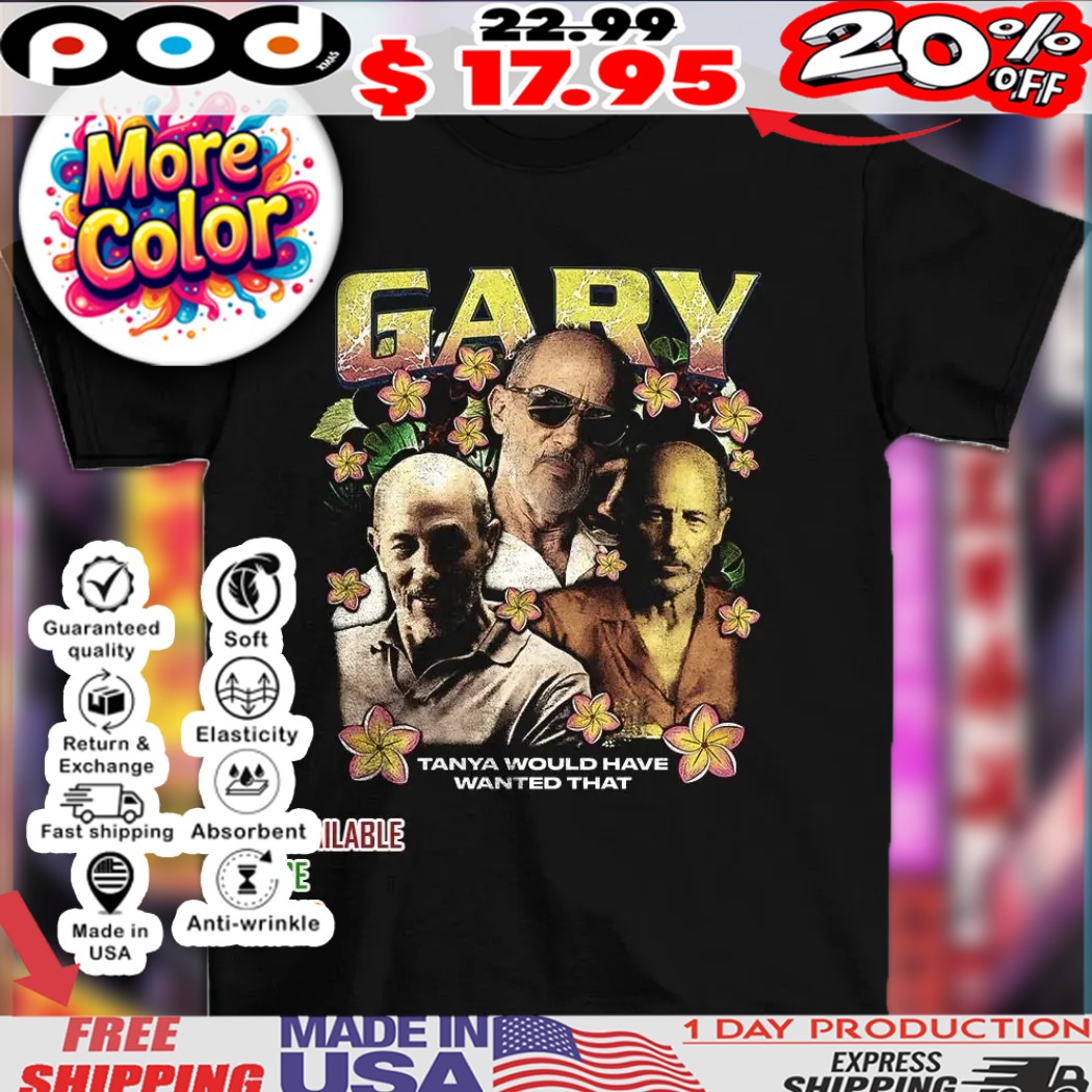 Gary The White Lotus tanya would have wanted that vintage bootleg style shirt