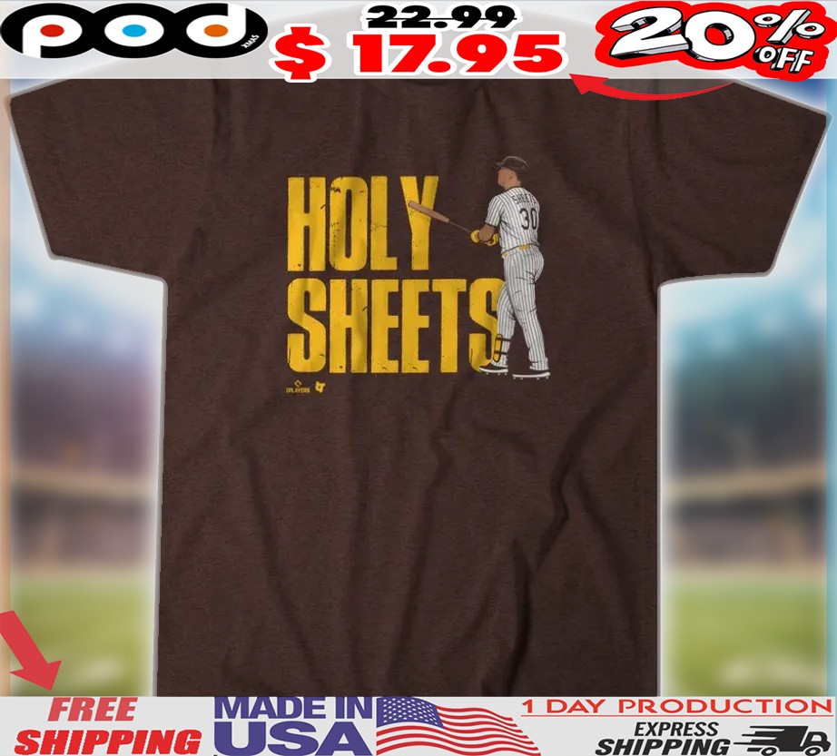 Gavin Sheets Holy Sheets San Diego Padres MLB Shirt