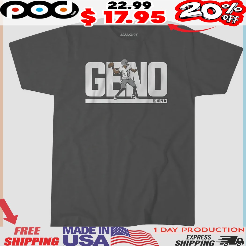 Geno Smith Las Vegas Geno Nfl Football Shirt