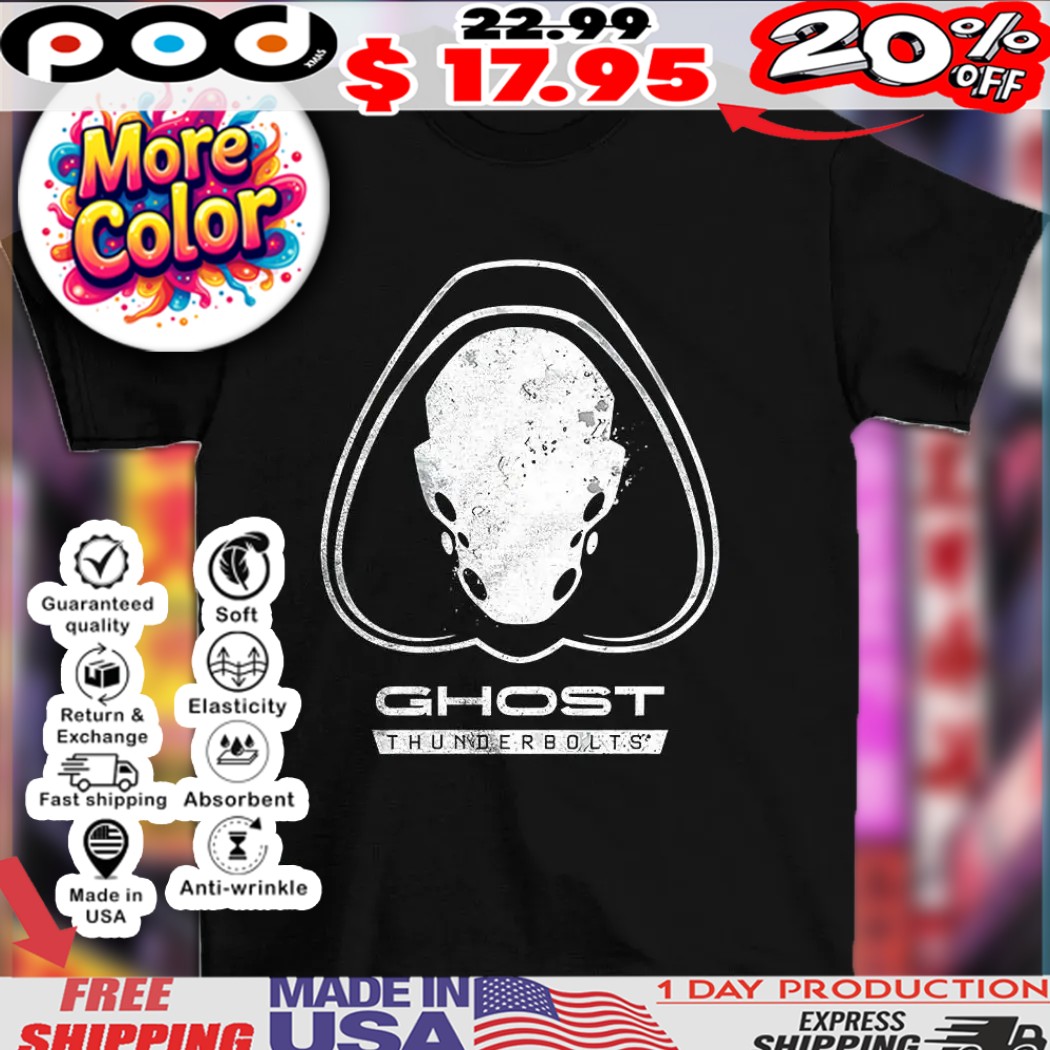 Ghost thunderbolts 2025 shirt