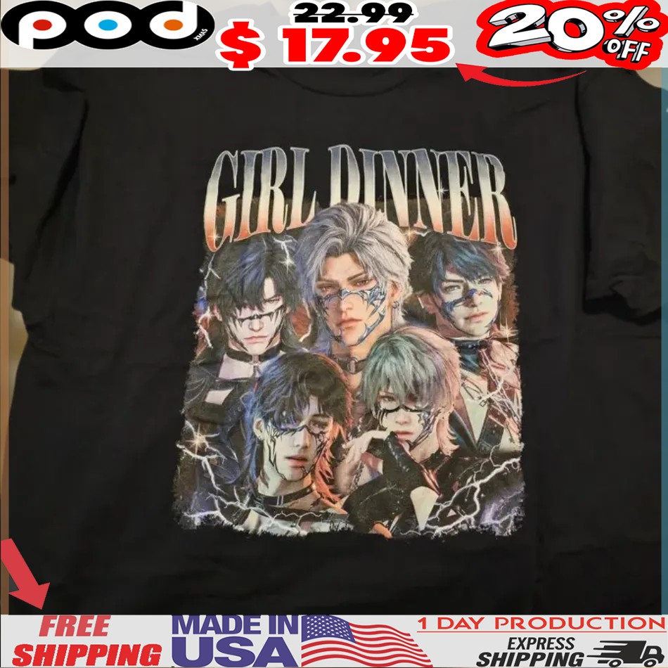 Girl Dinner Tomorrow's Catch 22 Love And Deepspace Vintage Bootleg Style Shirt