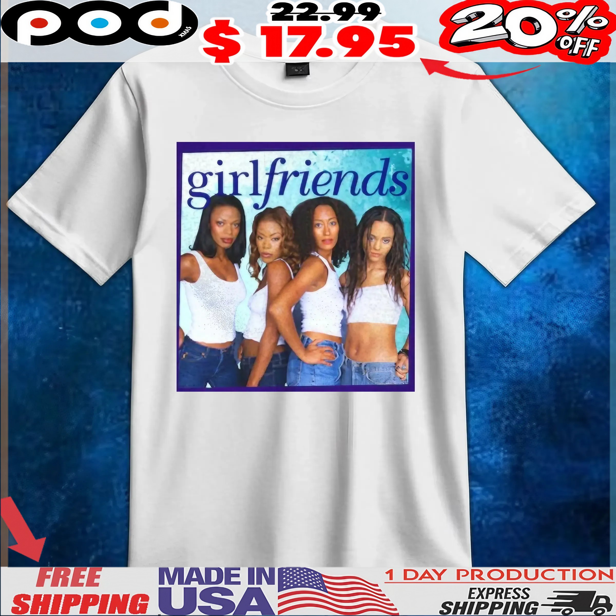 Girlfriends TV Show Joan Lynn Maya Toni t shirt