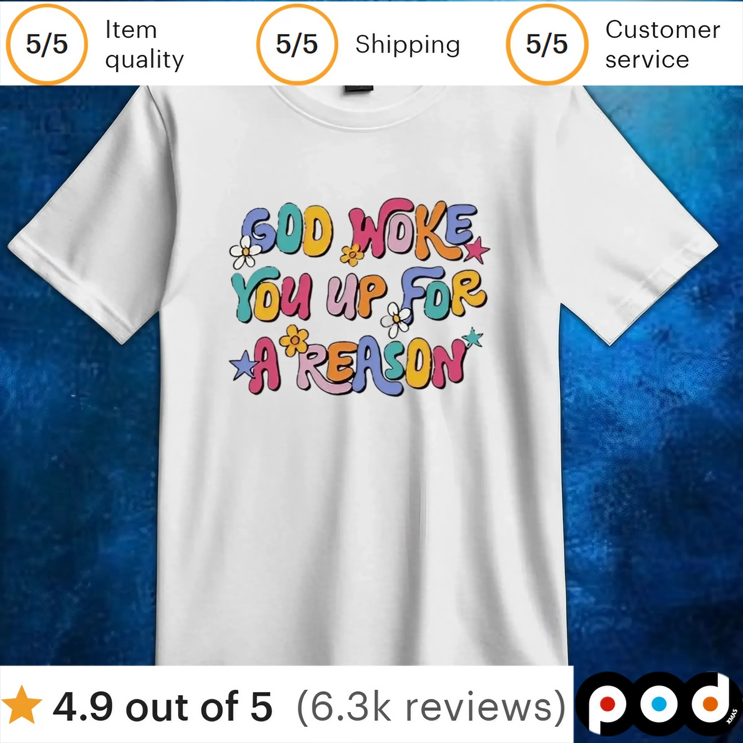God woke you up for a reason t shirt 6 God woke you up for a reason t shirt