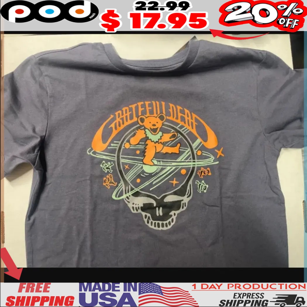 Grateful Dead Dancing Bears Jigsaw Puzzle Skull Shirt 1 Grateful Dead Dancing Bears Jigsaw Puzzle Skull Shirt