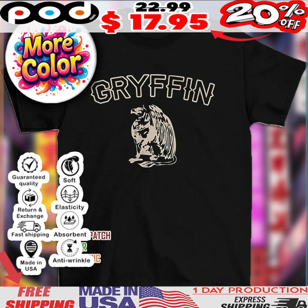Gryffin merch logo shirt