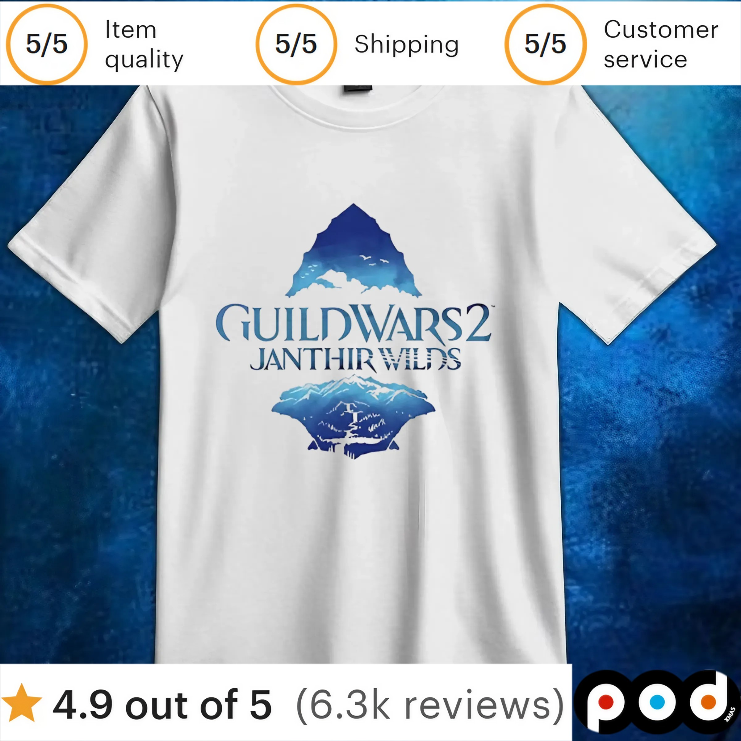 Guild Wars 2 Janthir Wilds t shirt 1 Guild Wars 2 Janthir Wilds t shirt