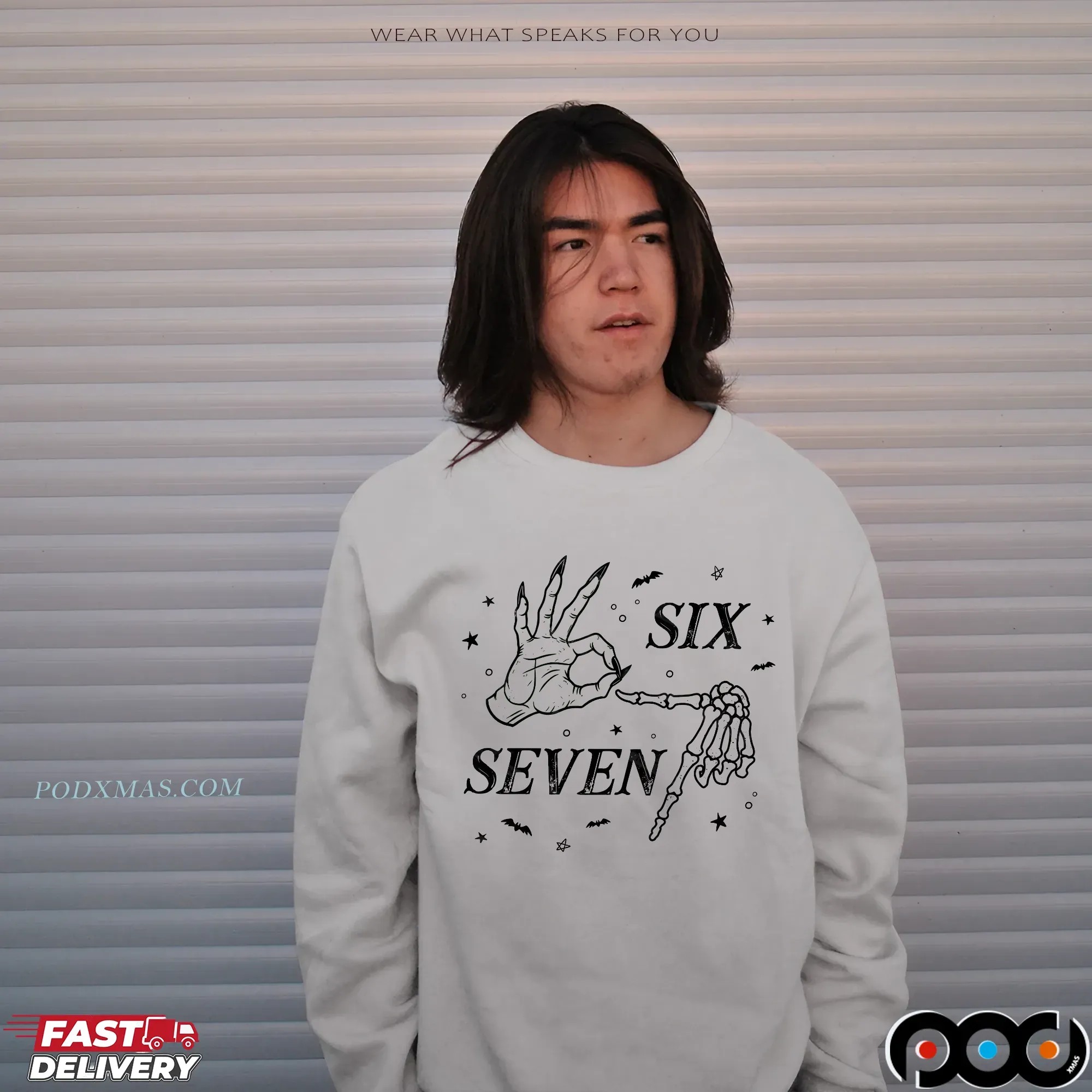 Halloween Six Seven Skeleton Hand T Shirt 11 Halloween Six Seven Skeleton Hand T Shirt